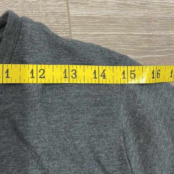 🌸 Sonoma Crewneck Short Sleeve Top Gray with Alpaca L - Picture 5 of 8
